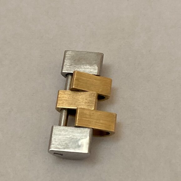 Rolex Jubilee Link 18K Yellow Gold Stainless Steel 15.5 mm Men's - Picture 5 of 5